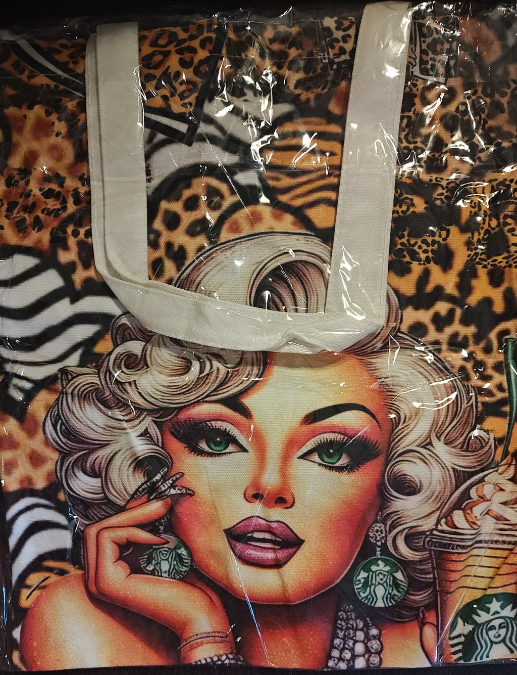 Marilyn Monroe Starbucks Tote