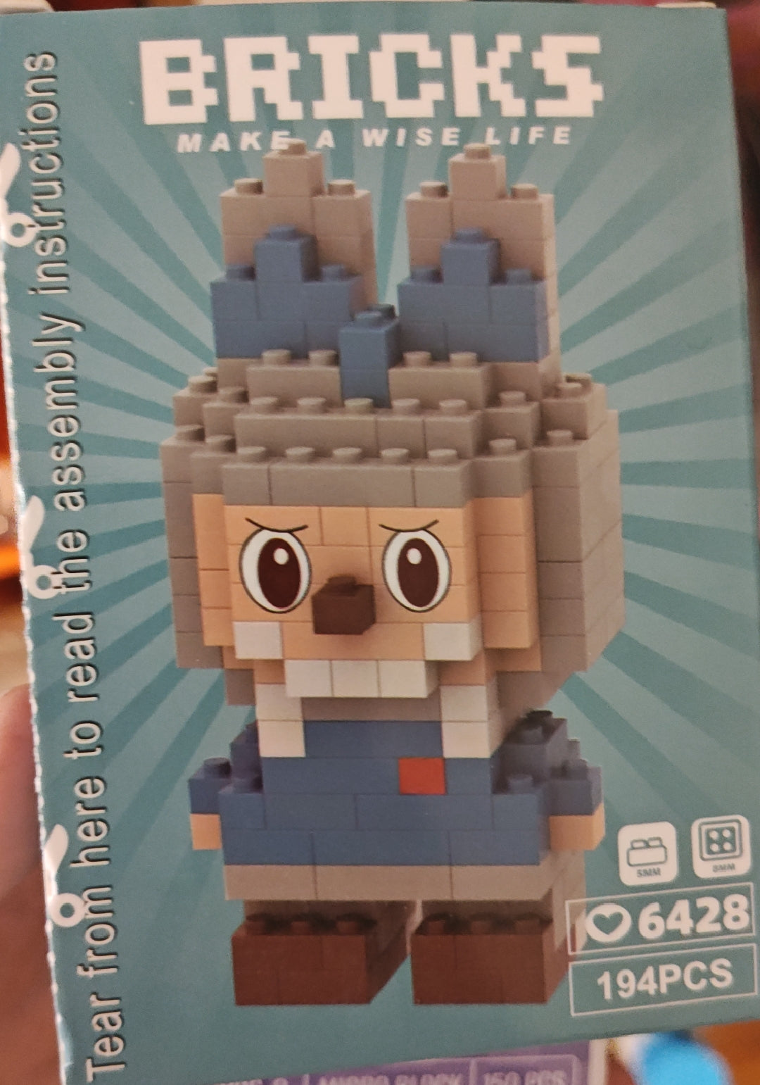 Bricks Mini Legos Labubu