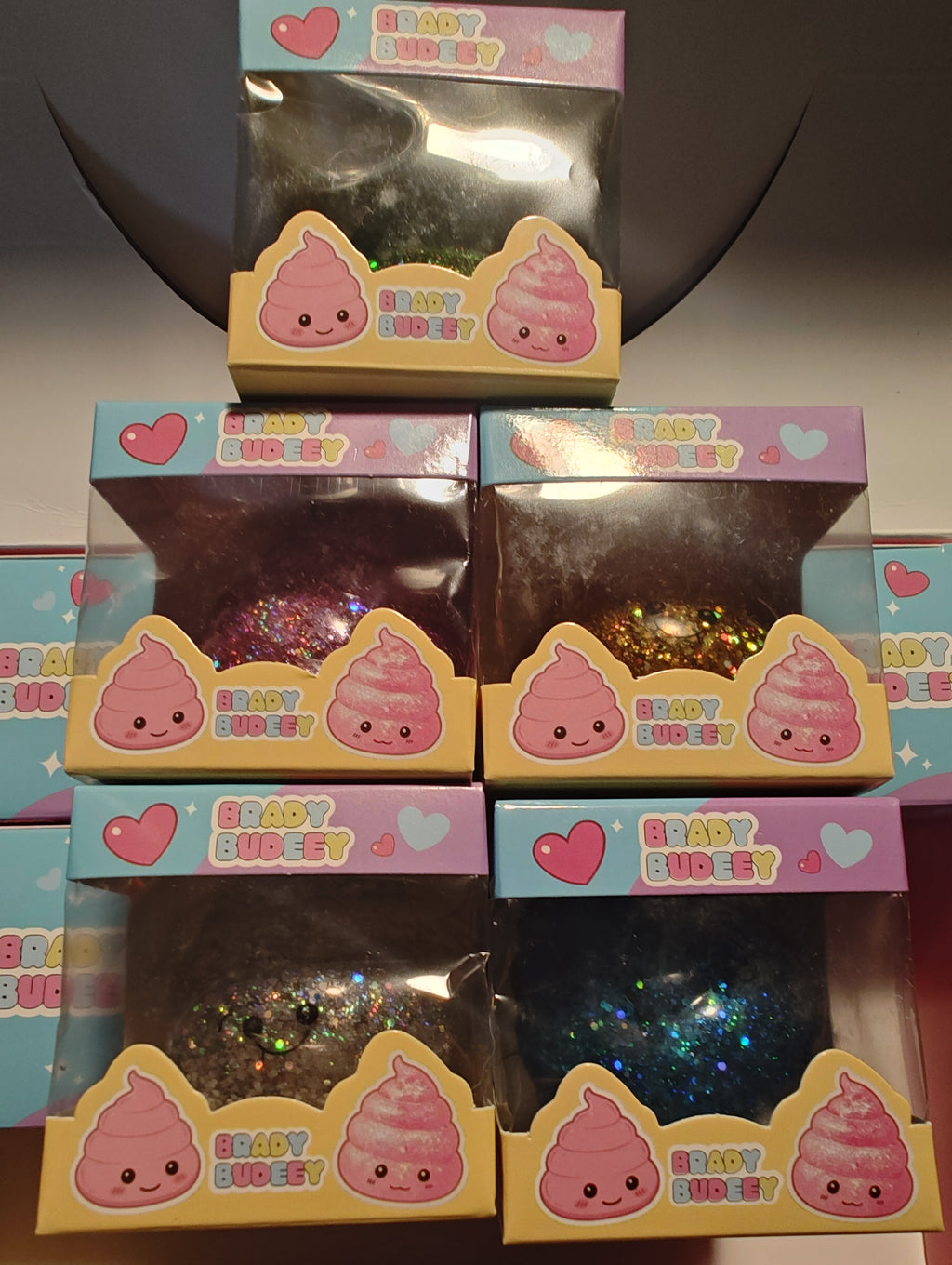 Poop Glitter Squishy