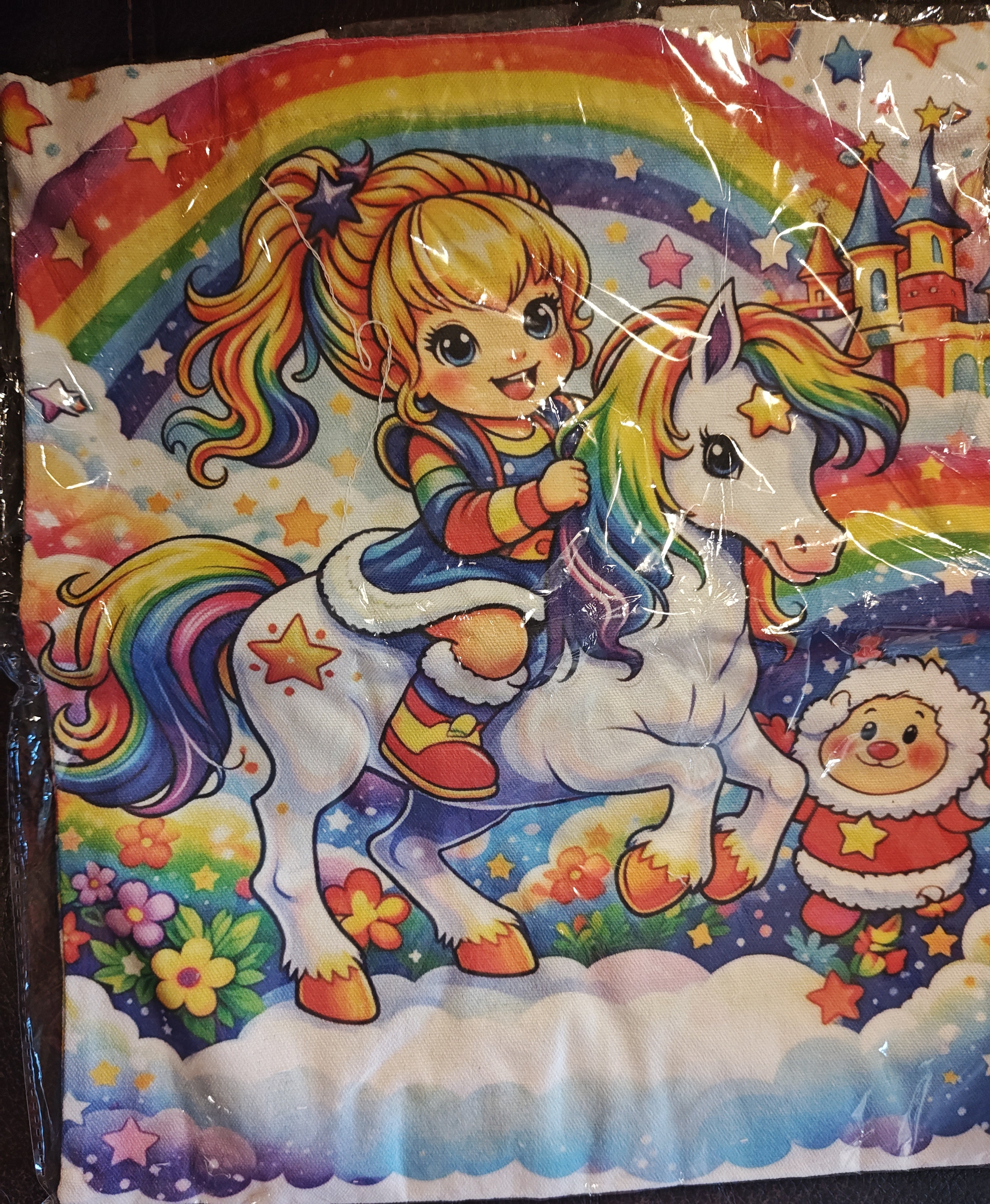 Rainbow Brite Tote