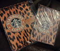 Cheetah Star Bucks A5 Binder and matching paper