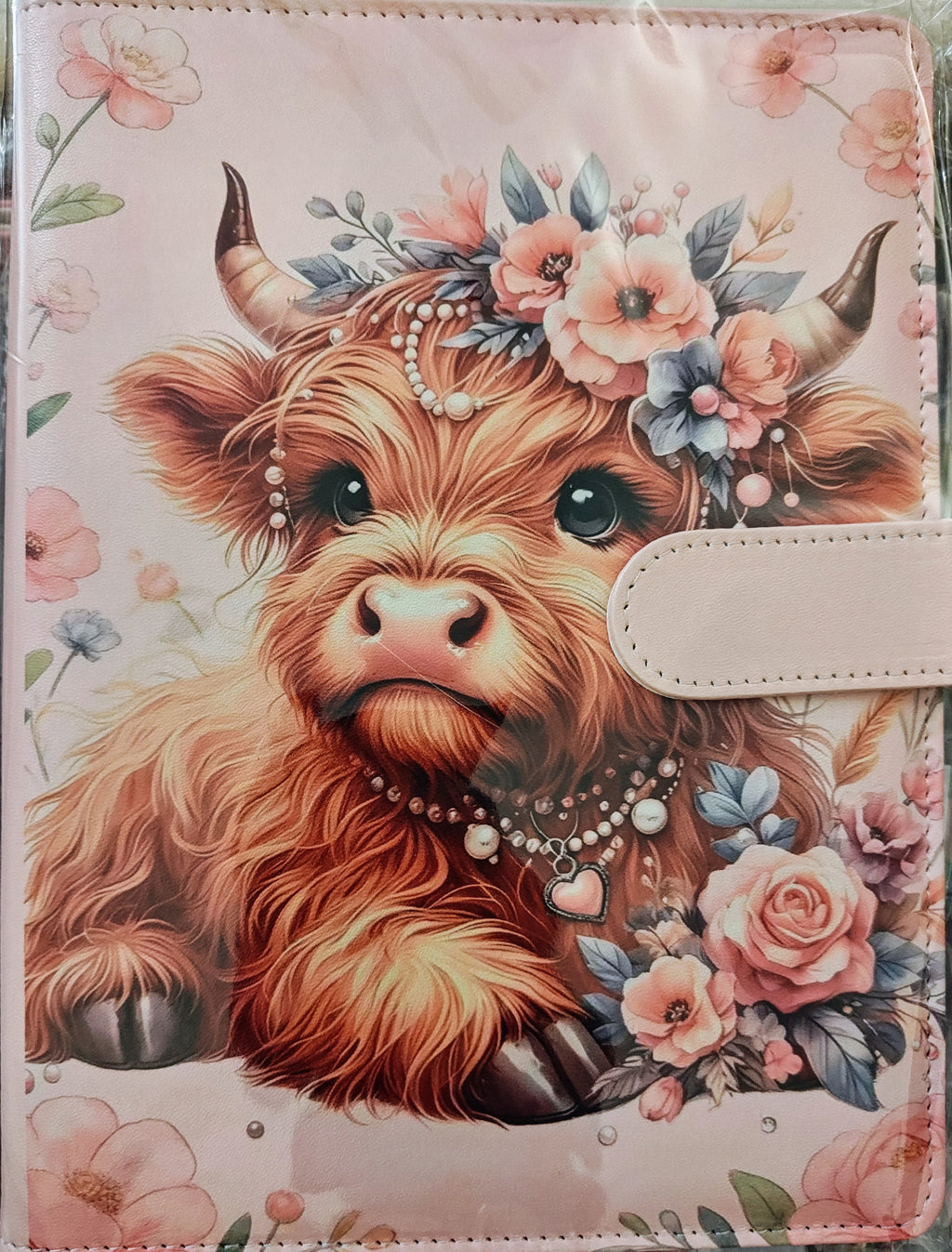 Highland Cow Binder A5