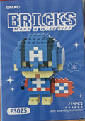 Bricks Mini Legos Captain America